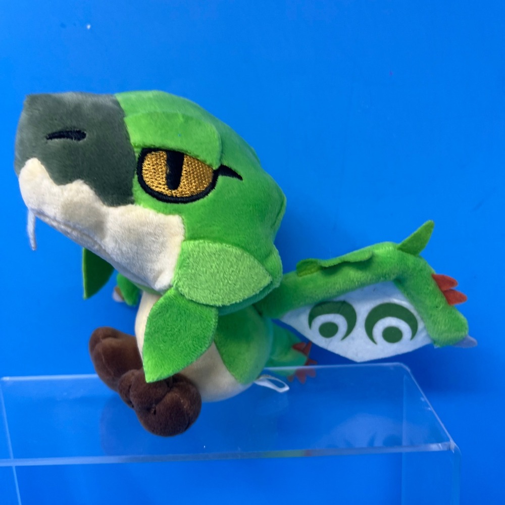 Capcom Monster Hunter Rathian Plush Small Green Dragon Wyvern Video Game Toy - Picture 12 of 16